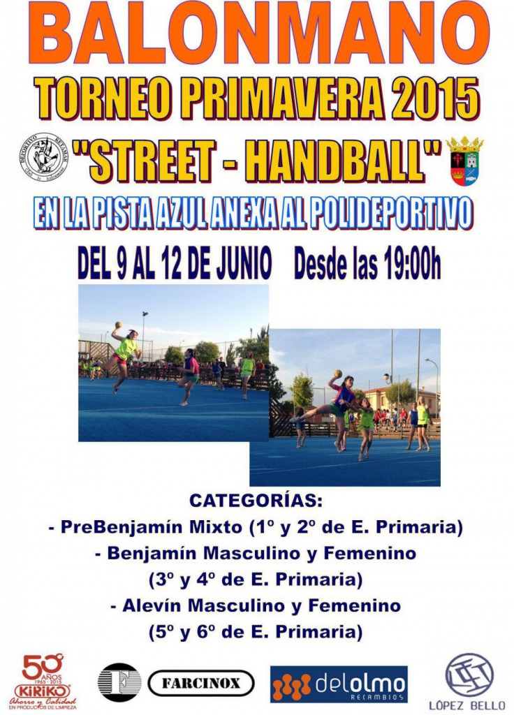 2015 Balonmano Calle Street Handball Torneo Primavera 2015 with Deportivo Retamar CB.jpg1