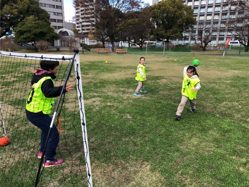 Japan Street Handball Federation paid a visit to Women's ...